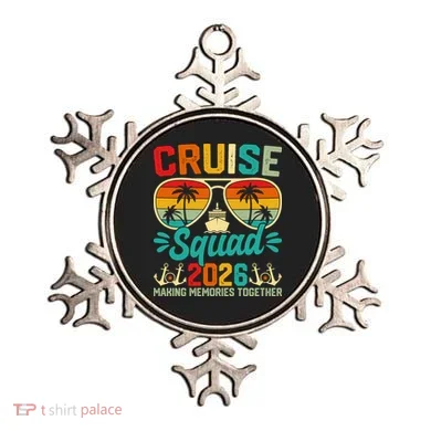 Cruise Squad 2026 Summer Vacation Ornament