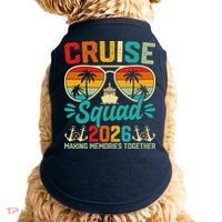 Cruise Squad 2026 Summer Vacation Doggie Tank thumb 0