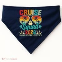 Cruise Squad 2026 Summer Vacation USA-Made Doggie Bandana thumb 0