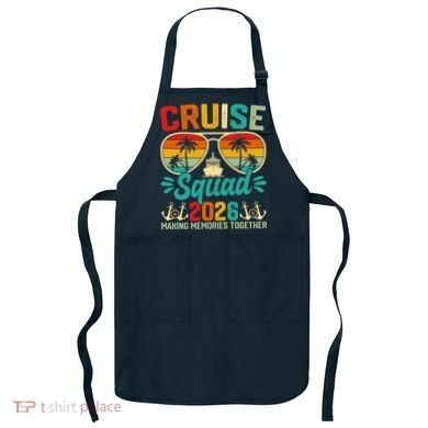 Cruise Squad 2026 Summer Vacation Apron