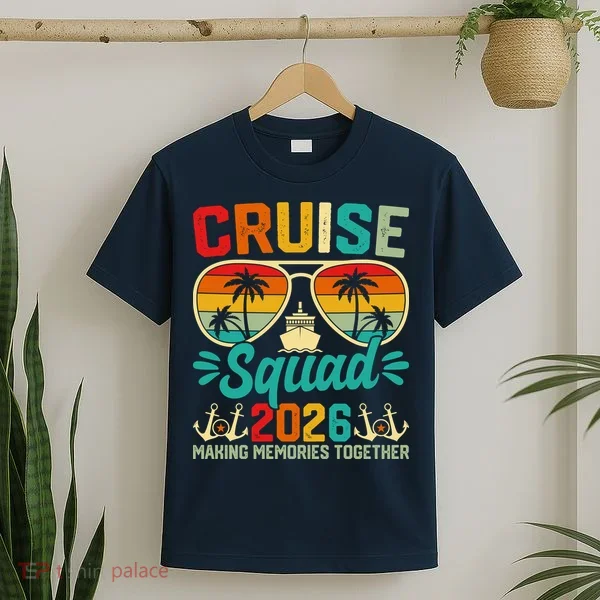Cruise Squad 2026 Summer Vacation T-Shirt