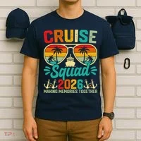Cruise Squad 2026 Summer Vacation T-Shirt thumb 6