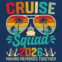 Cruise Squad 2026 Summer Vacation Button thumb 1