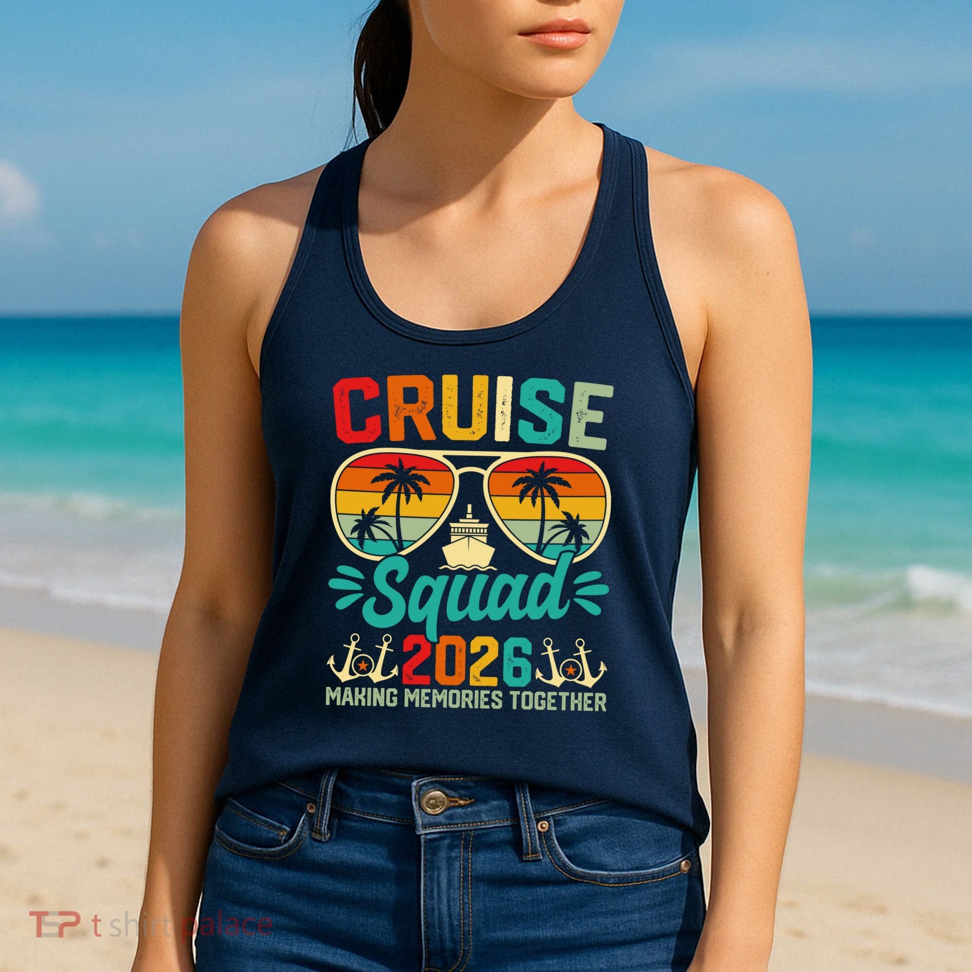 Cruise Squad 2026 Summer Vacation Women's Tank Top