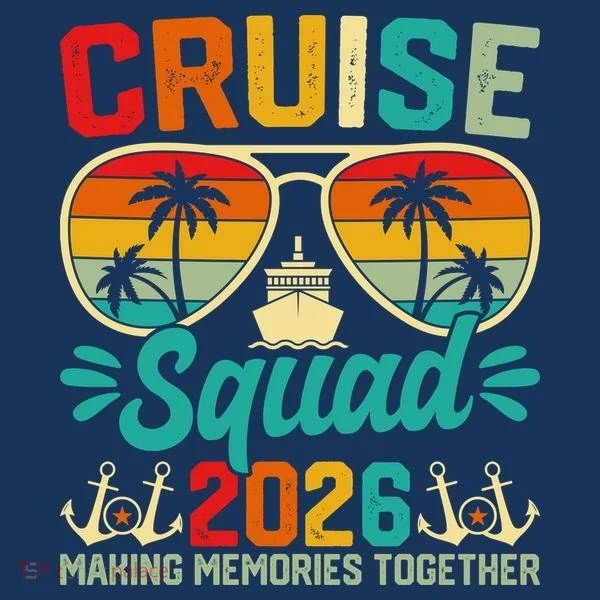 Cruise Squad 2026 Summer Vacation Toddler Hoodie