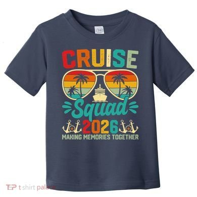 Cruise Squad 2026 Summer Vacation Toddler T-Shirt