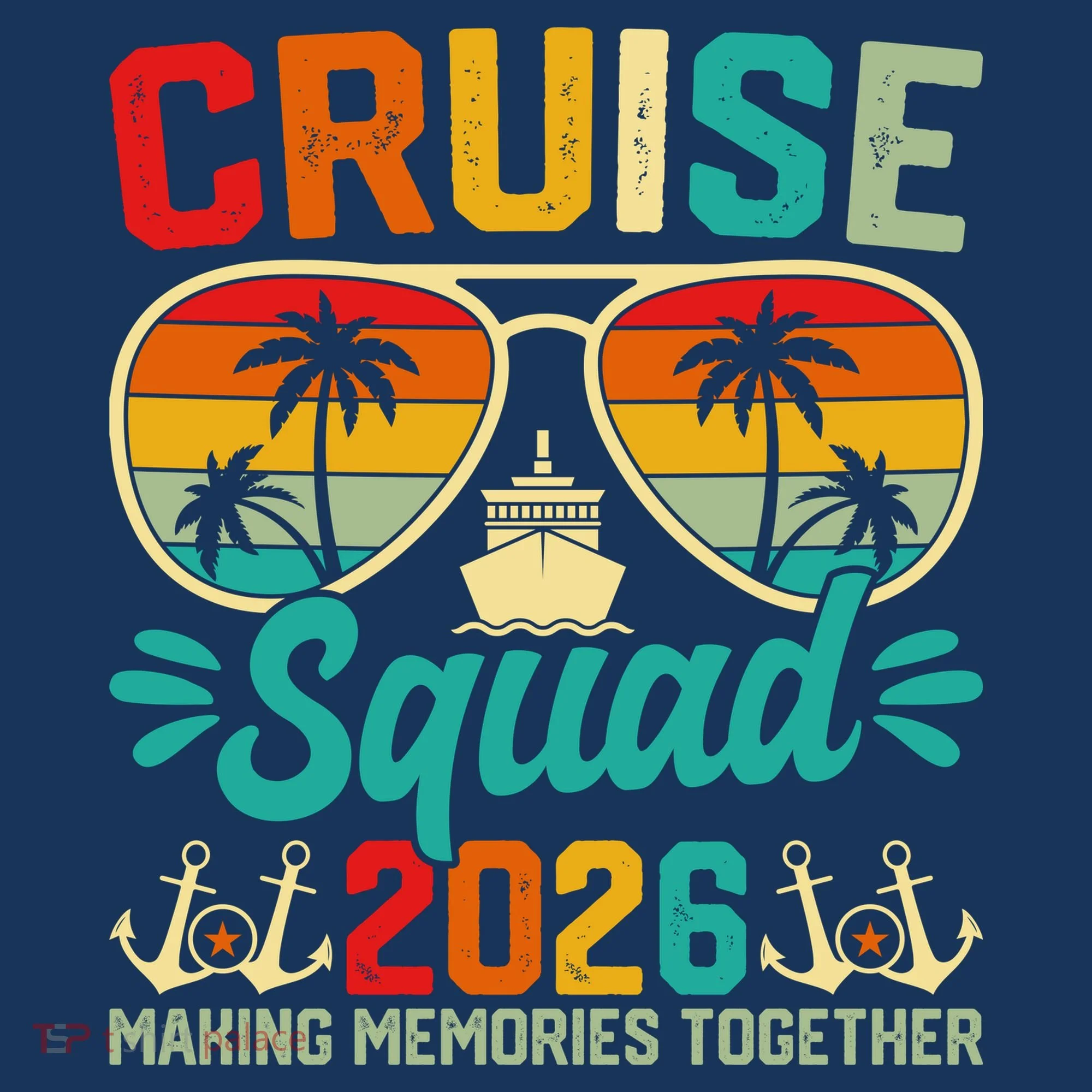 Cruise Squad 2026 Summer Vacation Women's T-Shirt