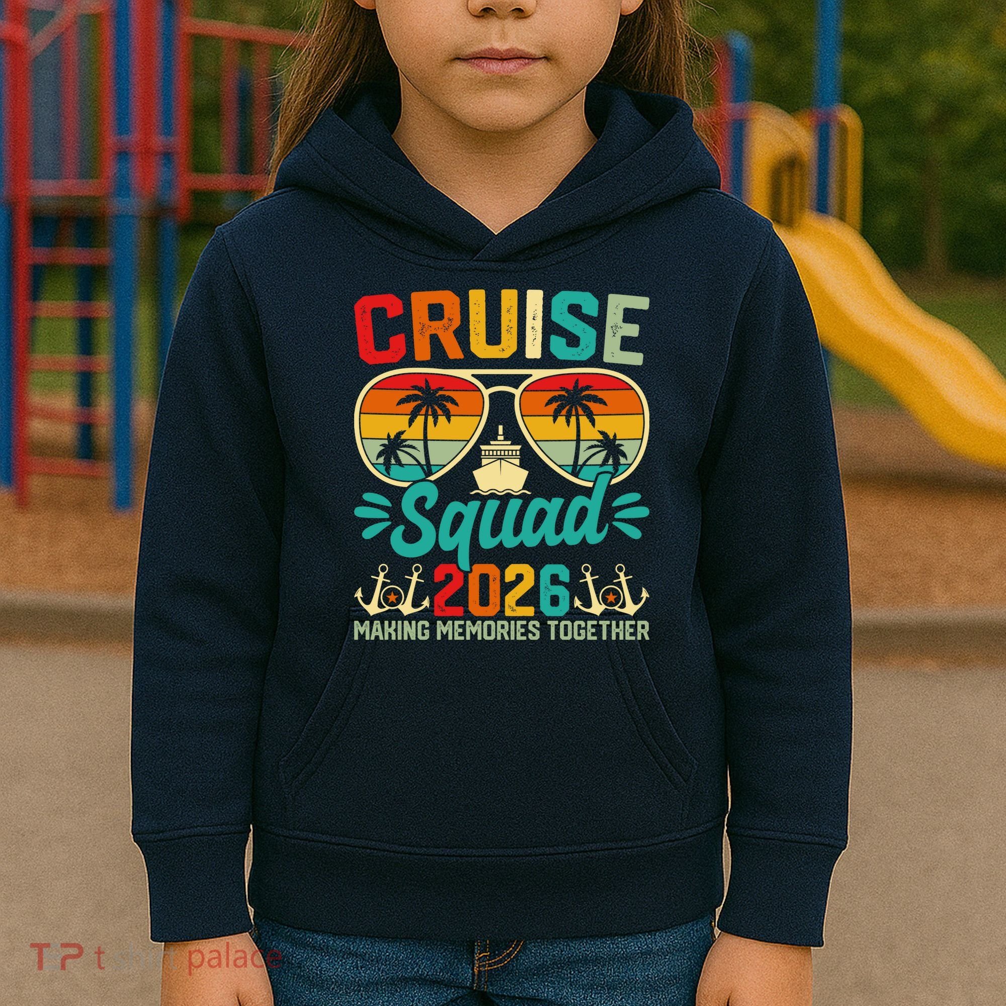 Cruise Squad 2026 Summer Vacation Kids Hoodie