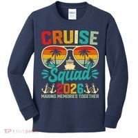Cruise Squad 2026 Summer Vacation Kids Long Sleeve Shirt thumb 0