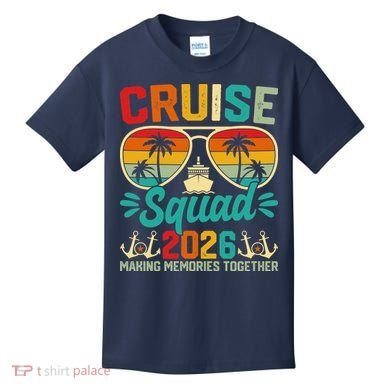 Cruise Squad 2026 Summer Vacation Kids T-Shirt