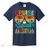 Cruise Squad 2026 Summer Vacation Kids T-Shirt thumb 0