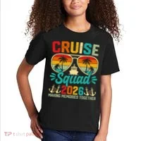 Cruise Squad 2026 Summer Vacation Kids T-Shirt thumb 2