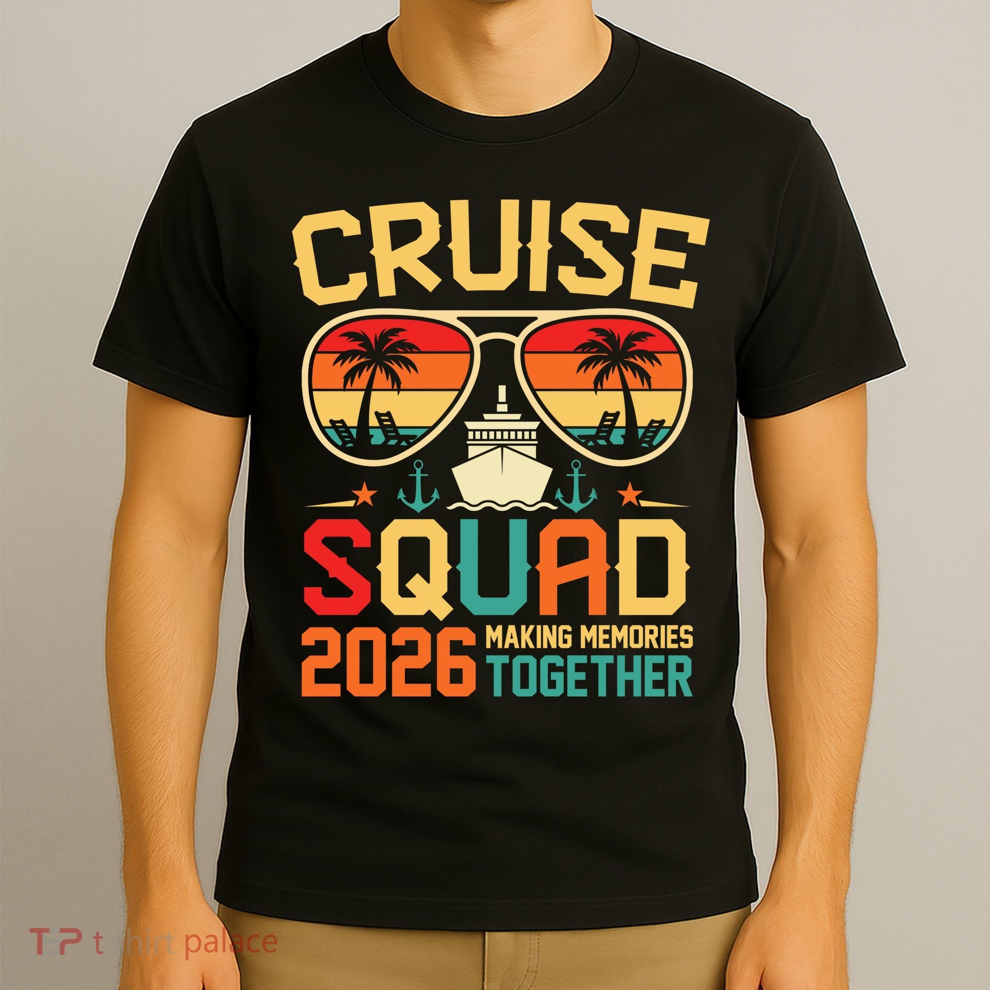 Cruise Squad 2026 Family Summer Trip T-Shirt