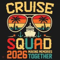 Cruise Squad 2026 Family Summer Trip Ornament thumb 1