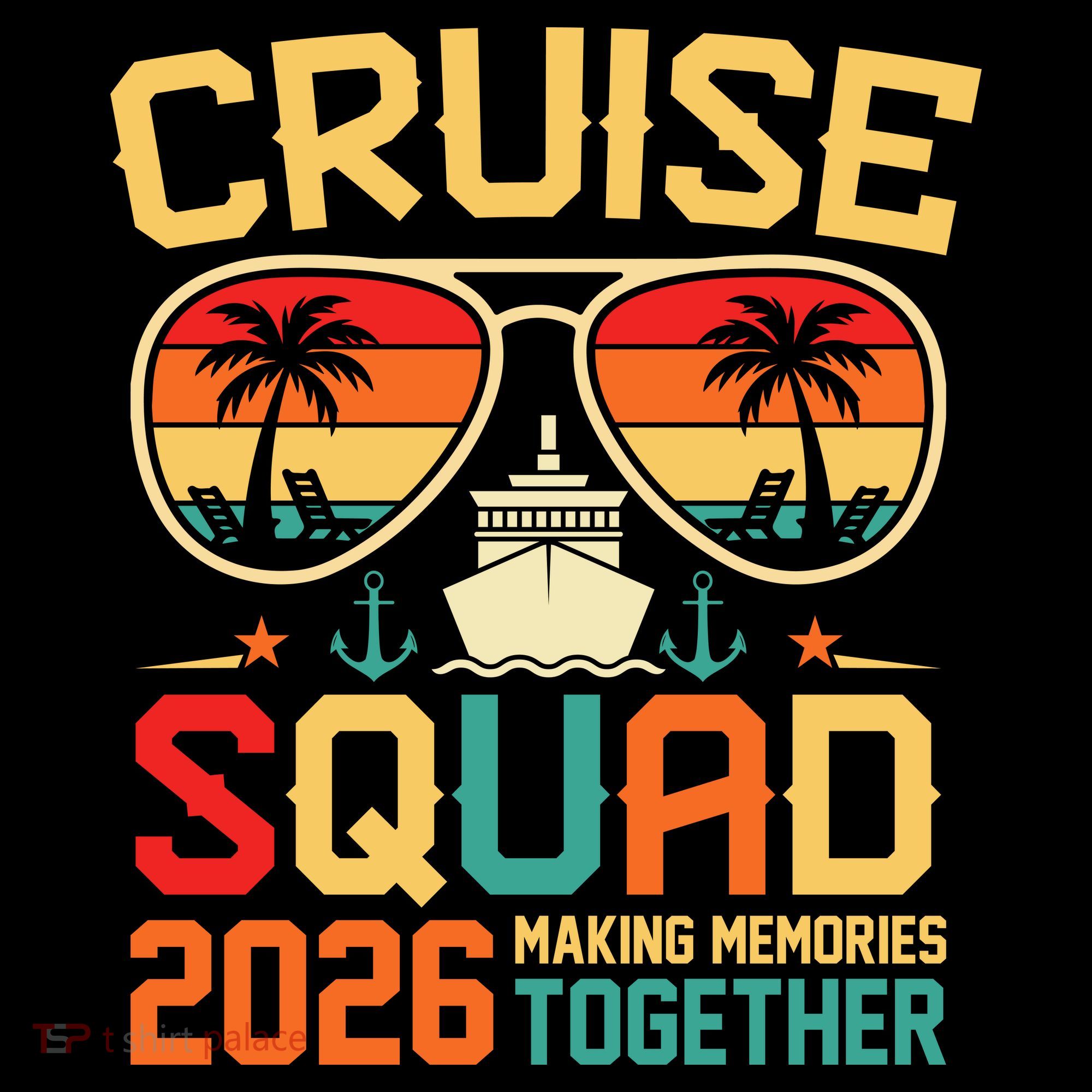 Cruise Squad 2026 Family Summer Trip Ornament