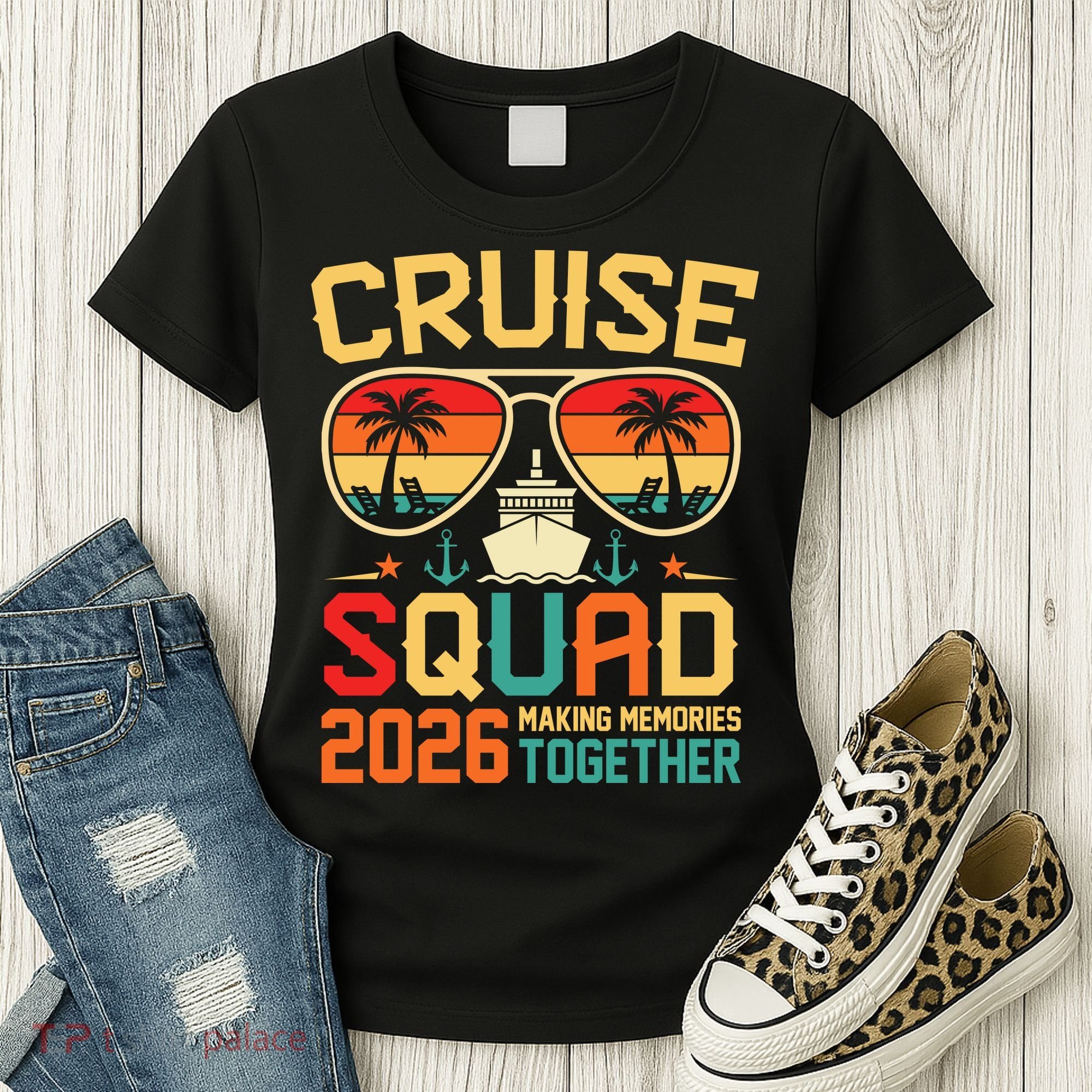 Cruise Squad 2026 Family Summer Trip Women's T-Shirt