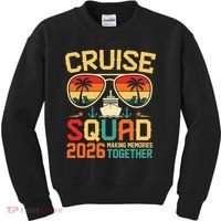 Cruise Squad 2026 Family Summer Trip Kids Sweatshirt thumb 0