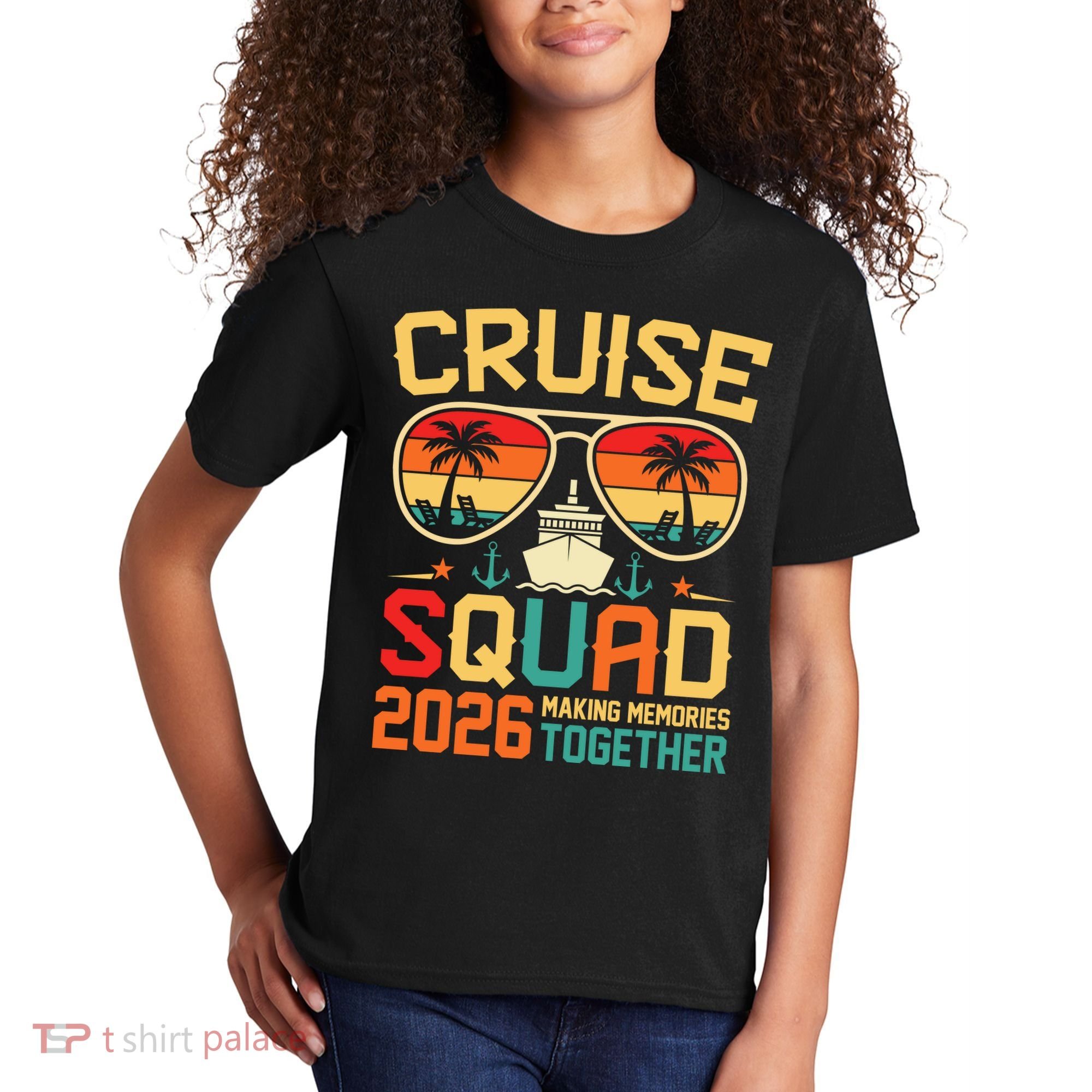 Cruise Squad 2026 Family Summer Trip Kids T-Shirt