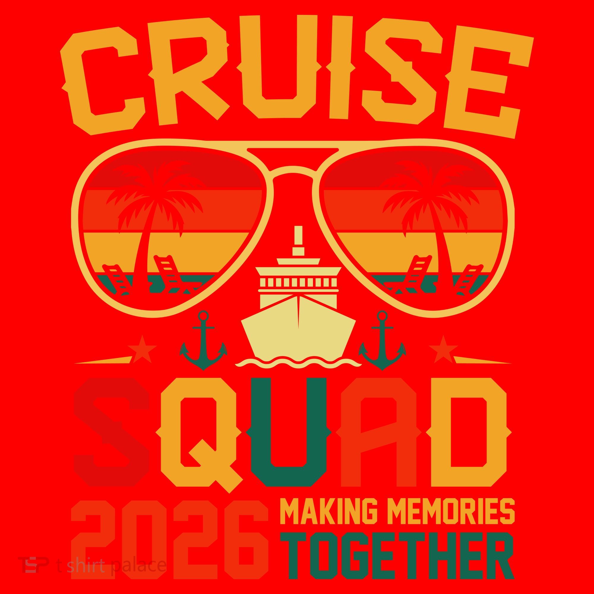 Cruise Squad 2026 Family Summer Trip Santa Hat