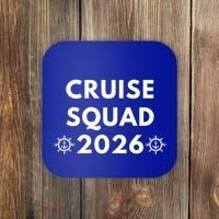 Cruise Squad 2026 Cruising Vacation Trip Family Matching Cute Gift Coaster thumb 0