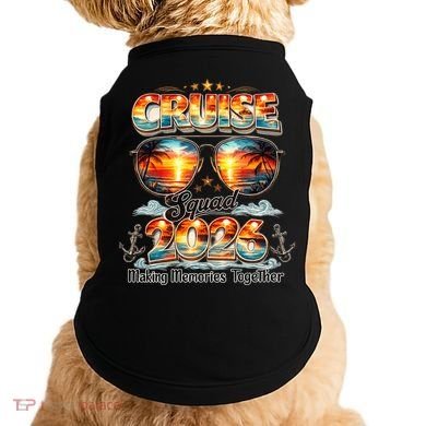 Cruise Squad 2026 Doggie Tank