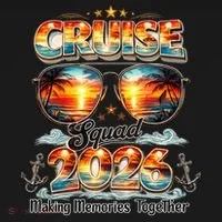 Cruise Squad 2026 Coaster thumb 2