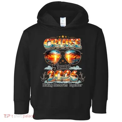Cruise Squad 2026 Toddler Hoodie