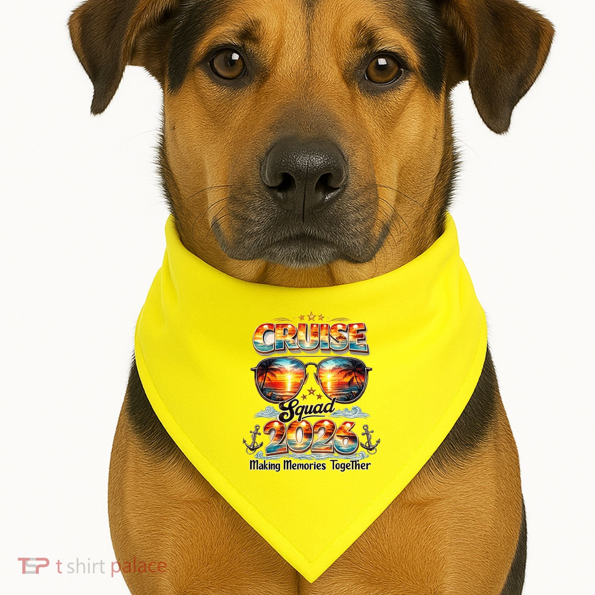 Cruise Squad 2026 USA-Made Doggie Bandana