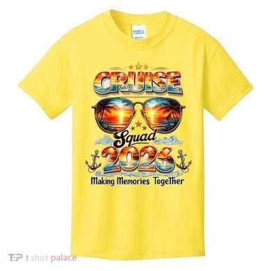 Cruise Squad 2026 Kids T-Shirt