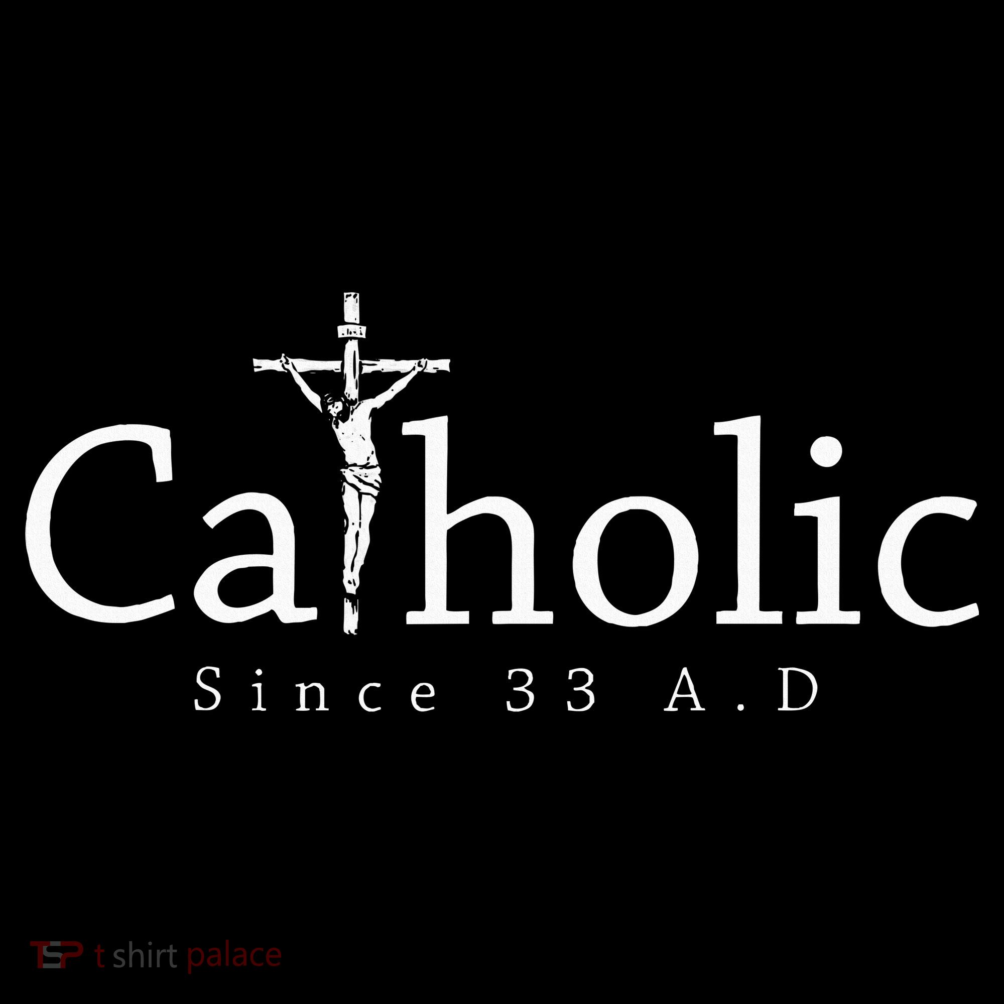 Catholic Since 33 Ad Crucifix Jesus Eucharist Christianity Tank Top