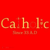 Catholic Since 33 AD Crucifix Jesus Eucharist Christianity Gift Santa Hat thumb 1