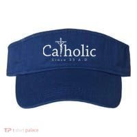 Catholic Since 33 AD Crucifix Jesus Eucharist Christianity Visor thumb 0