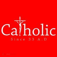 Catholic Since 33 AD Crucifix Jesus Eucharist Christianity Santa Hat thumb 1