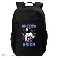 Can't Spell America Without Erica Retro Backpack thumb 0