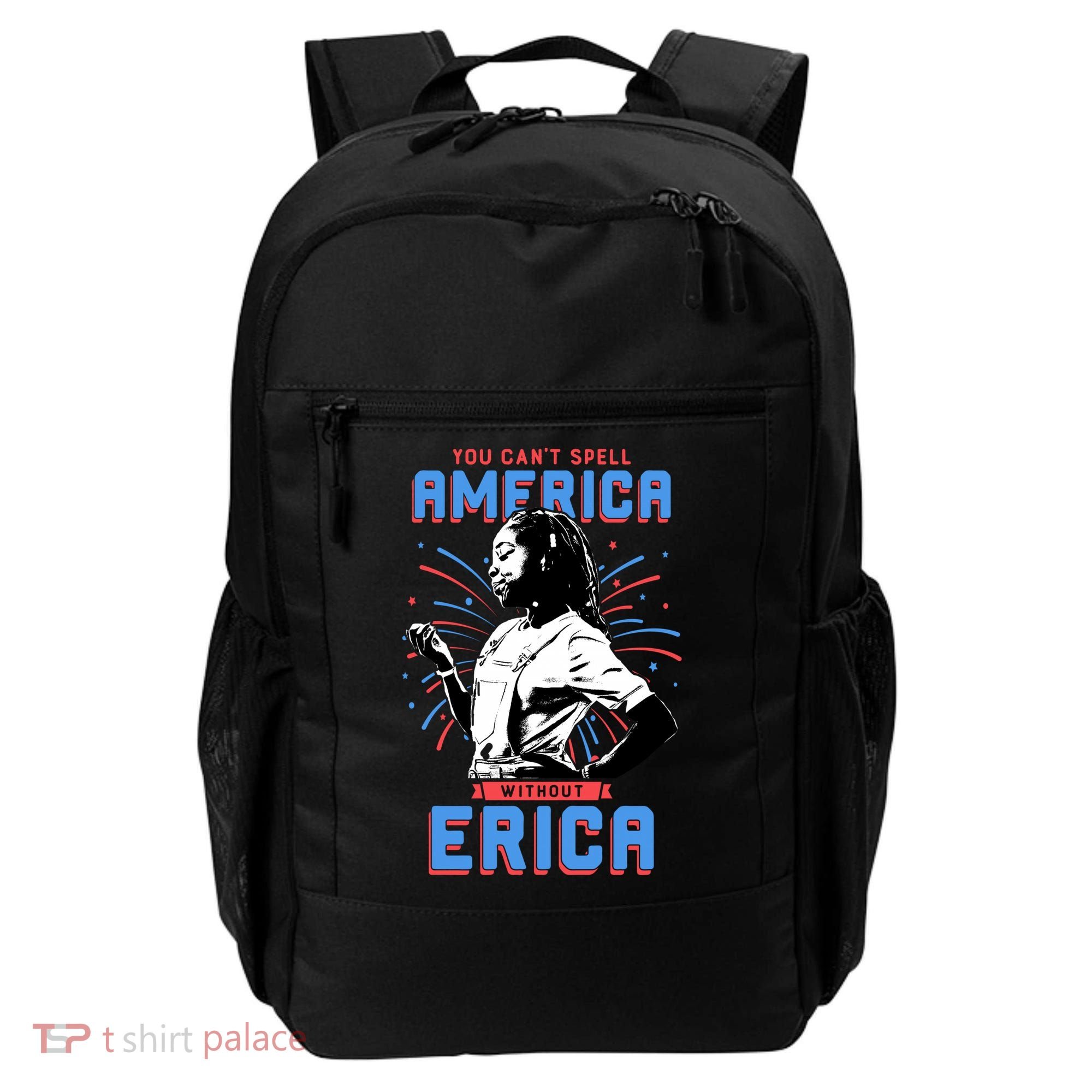 Can't Spell America Without Erica Retro Backpack
