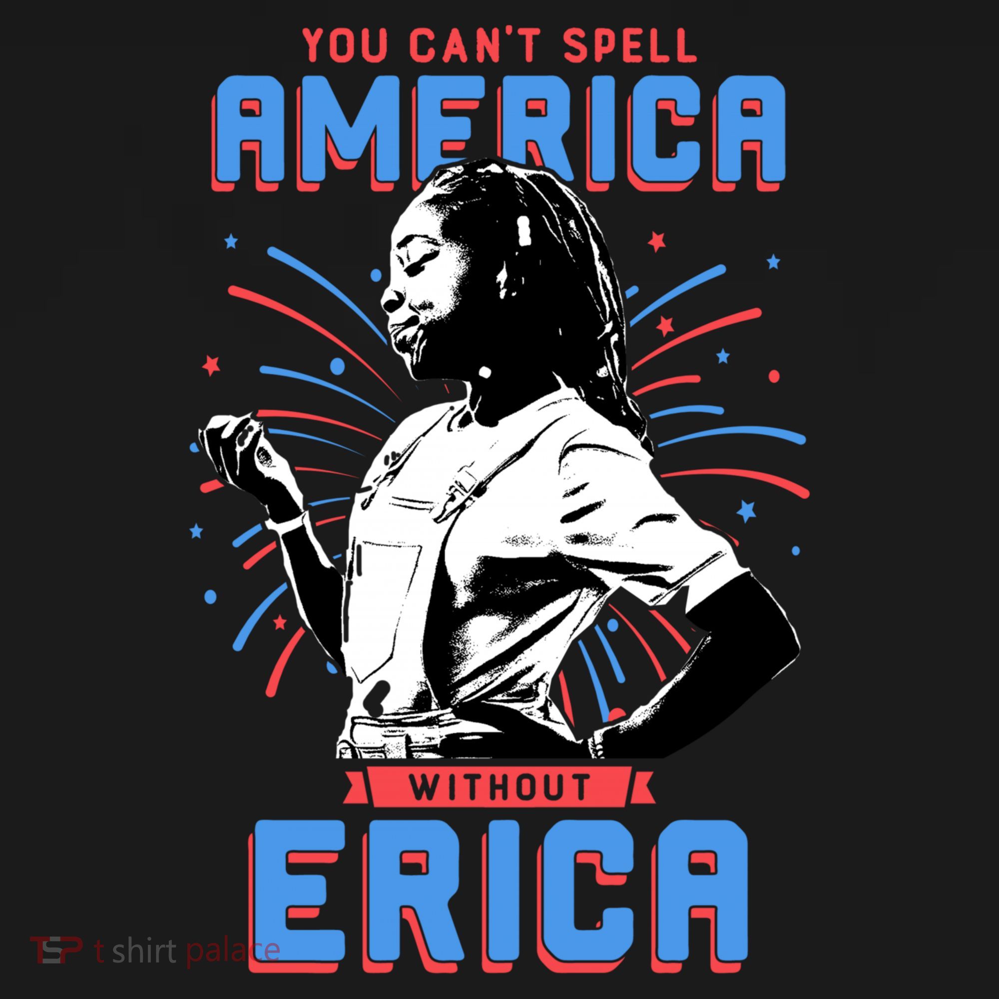 Can't Spell America Without Erica Retro Backpack