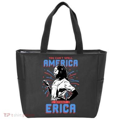 Can't Spell America Without Erica Retro Tote Bag
