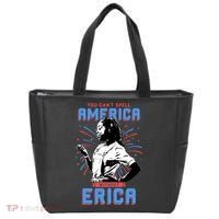 Can't Spell America Without Erica Retro Tote Bag thumb 0