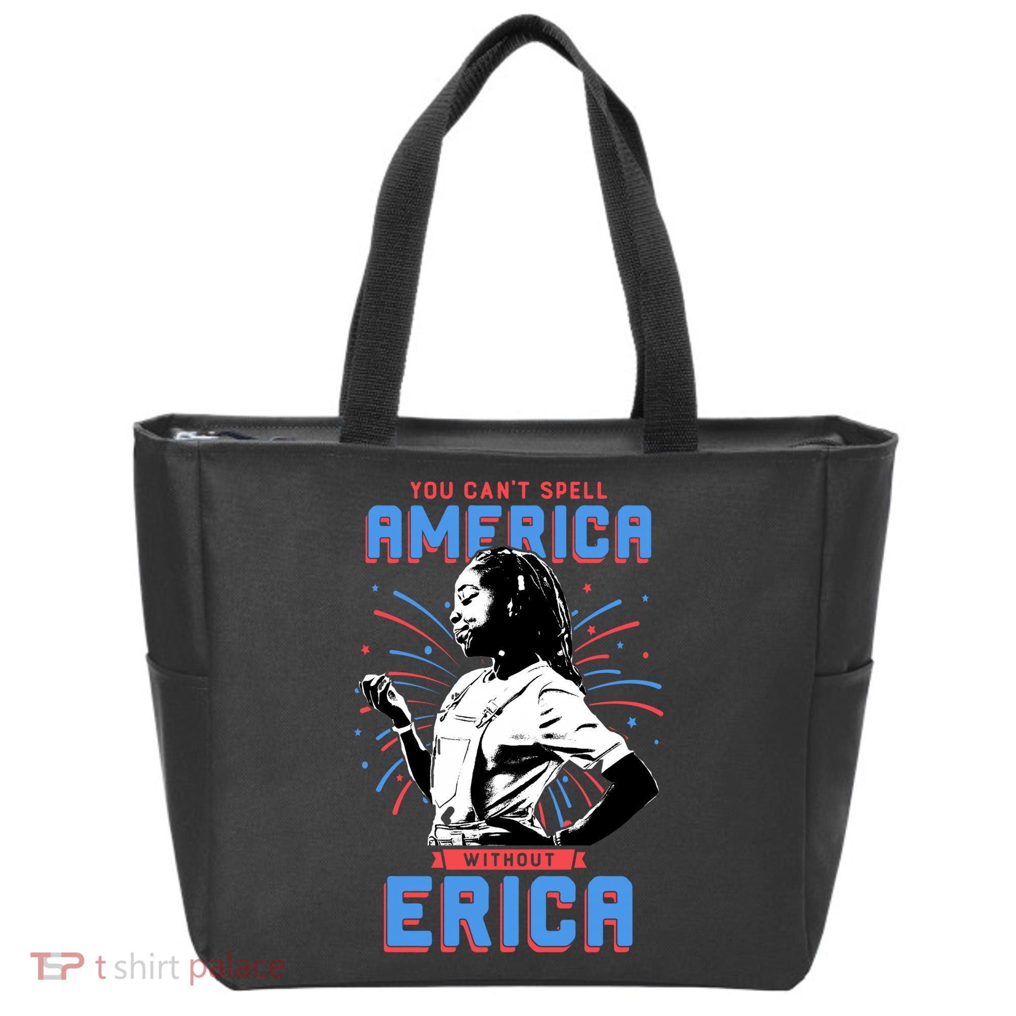 Can't Spell America Without Erica Retro Tote Bag
