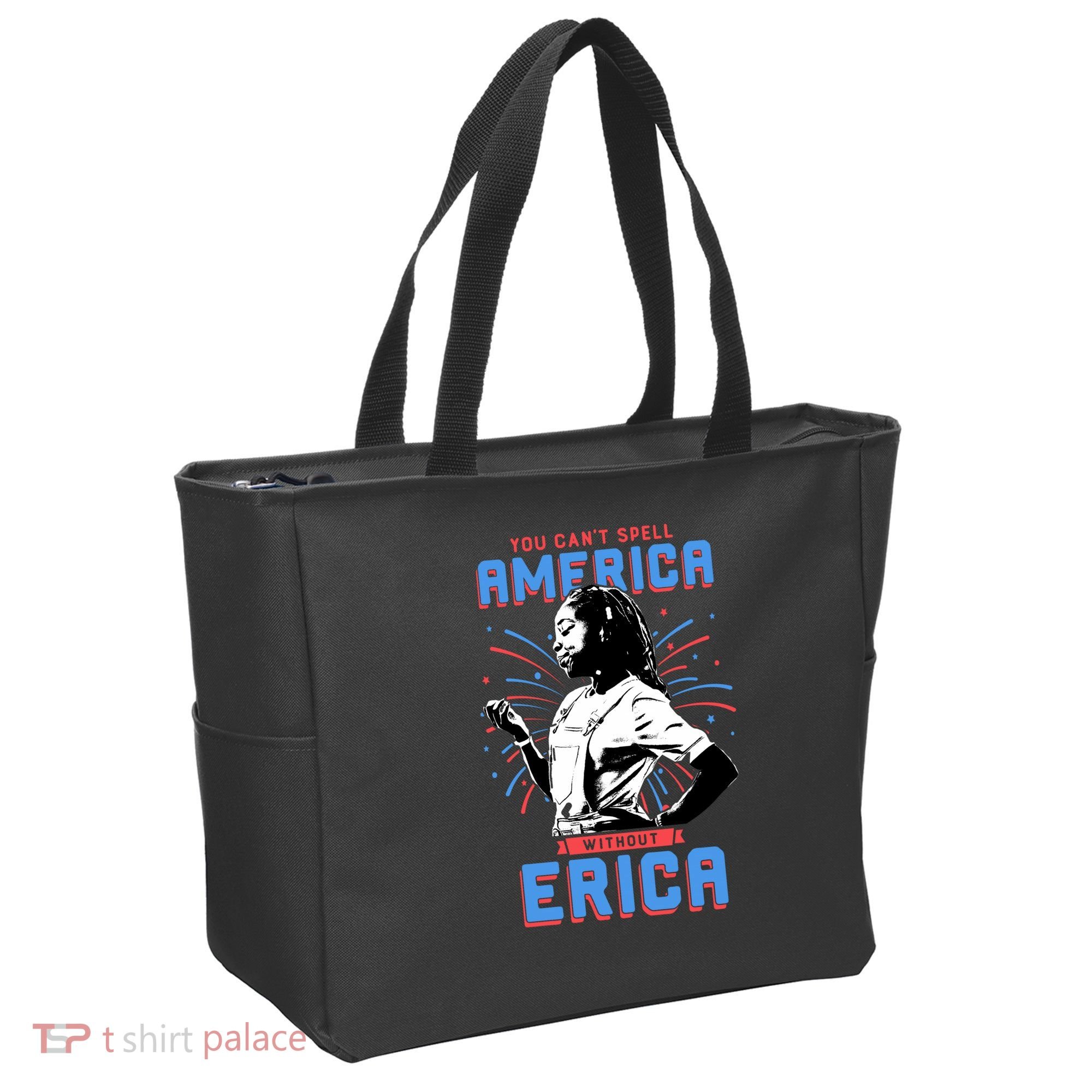 Can't Spell America Without Erica Retro Tote Bag