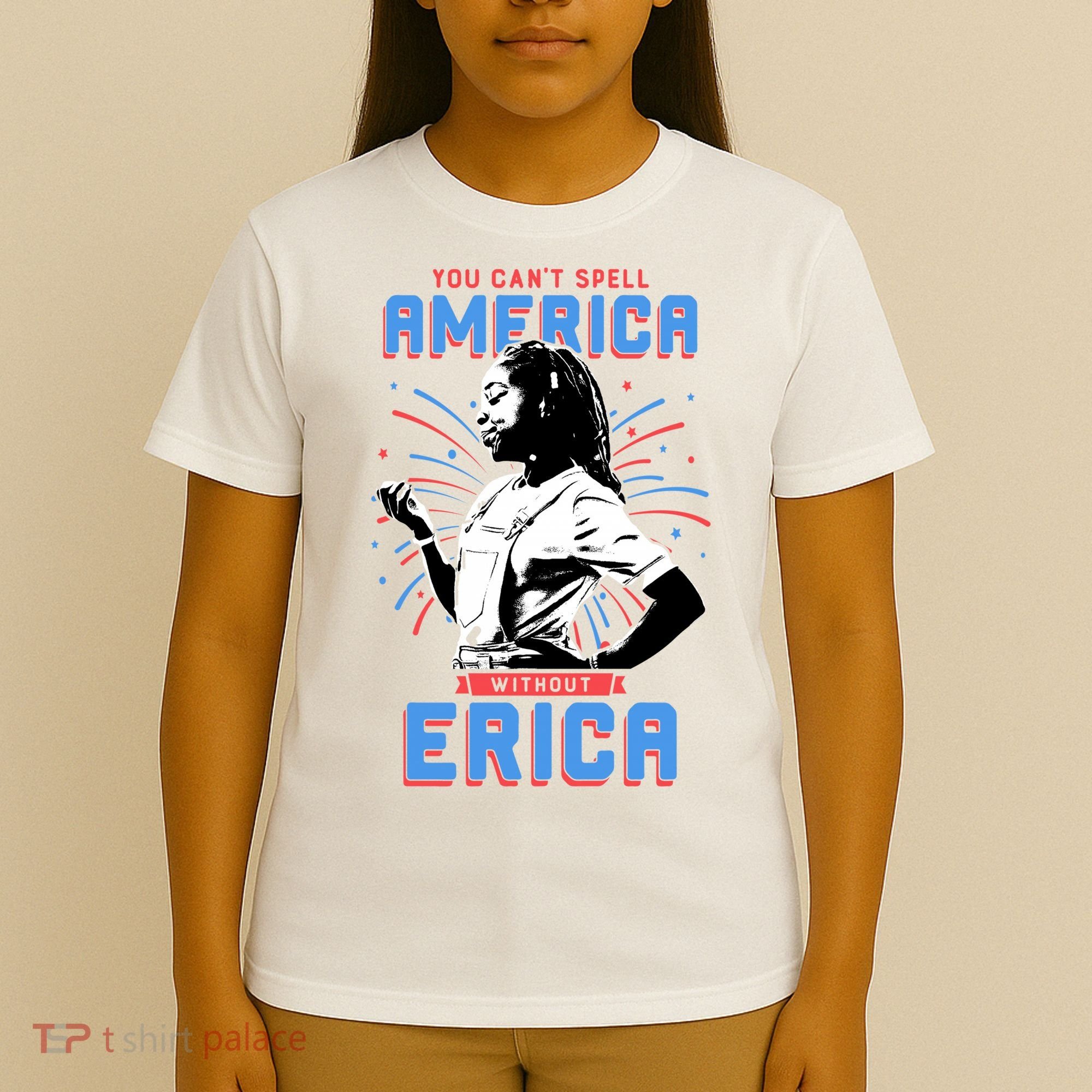 Can't Spell America Without Erica Retro T-Shirt