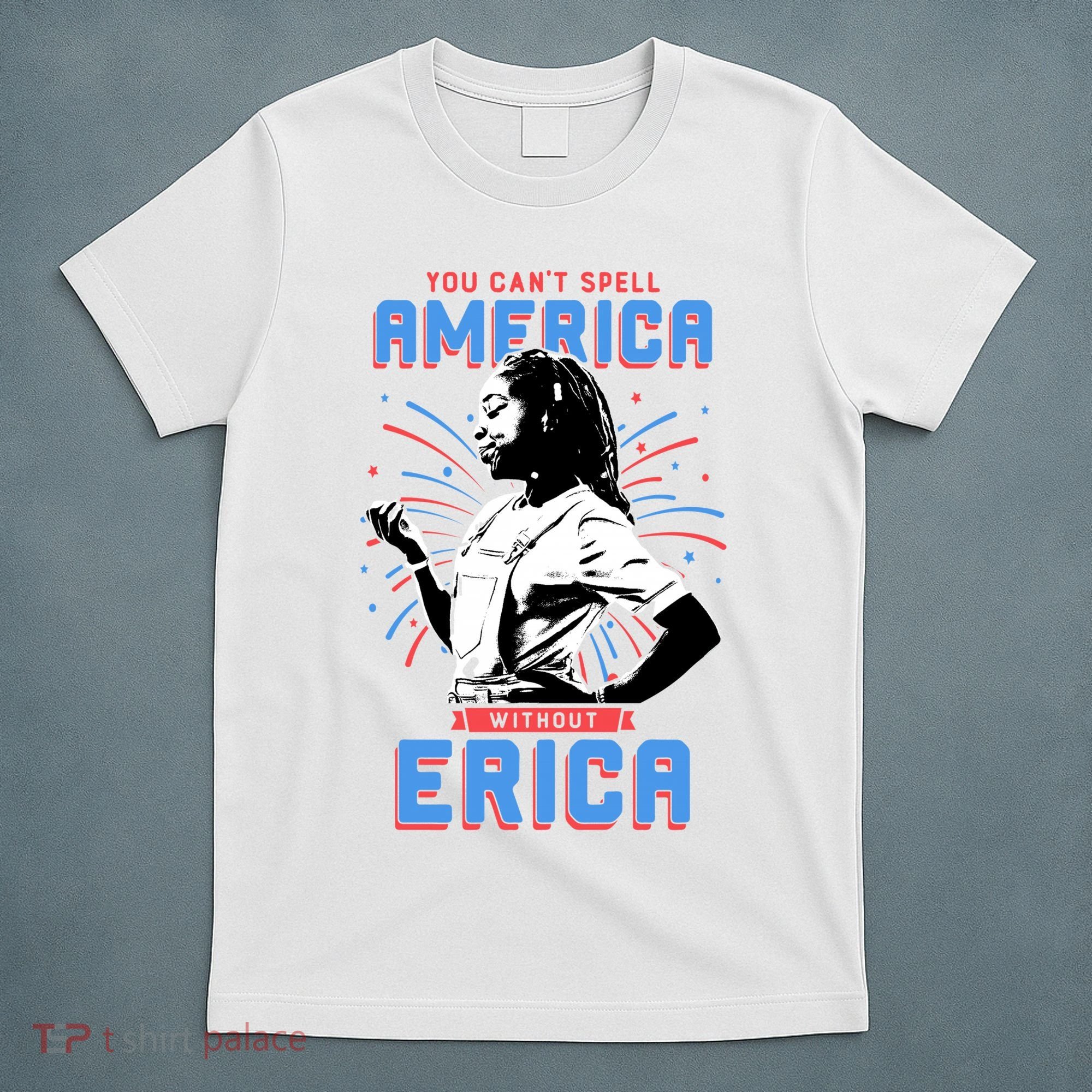 Can't Spell America Without Erica Retro T-Shirt