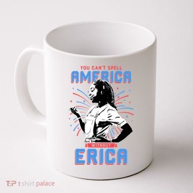 Can't Spell America Without Erica Retro Coffee Mug