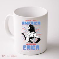 Can't Spell America Without Erica Retro Coffee Mug thumb 0