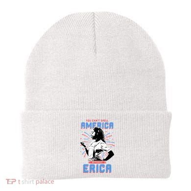 Can't Spell America Without Erica Retro Beanie