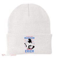 Can't Spell America Without Erica Retro Beanie thumb 0