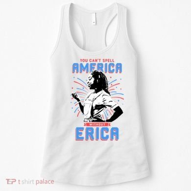 Can't Spell America Without Erica Retro Women's Tank Top