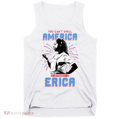 Can't Spell America Without Erica Retro Tank Top