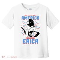 Can't Spell America Without Erica Retro Toddler T-Shirt thumb 0