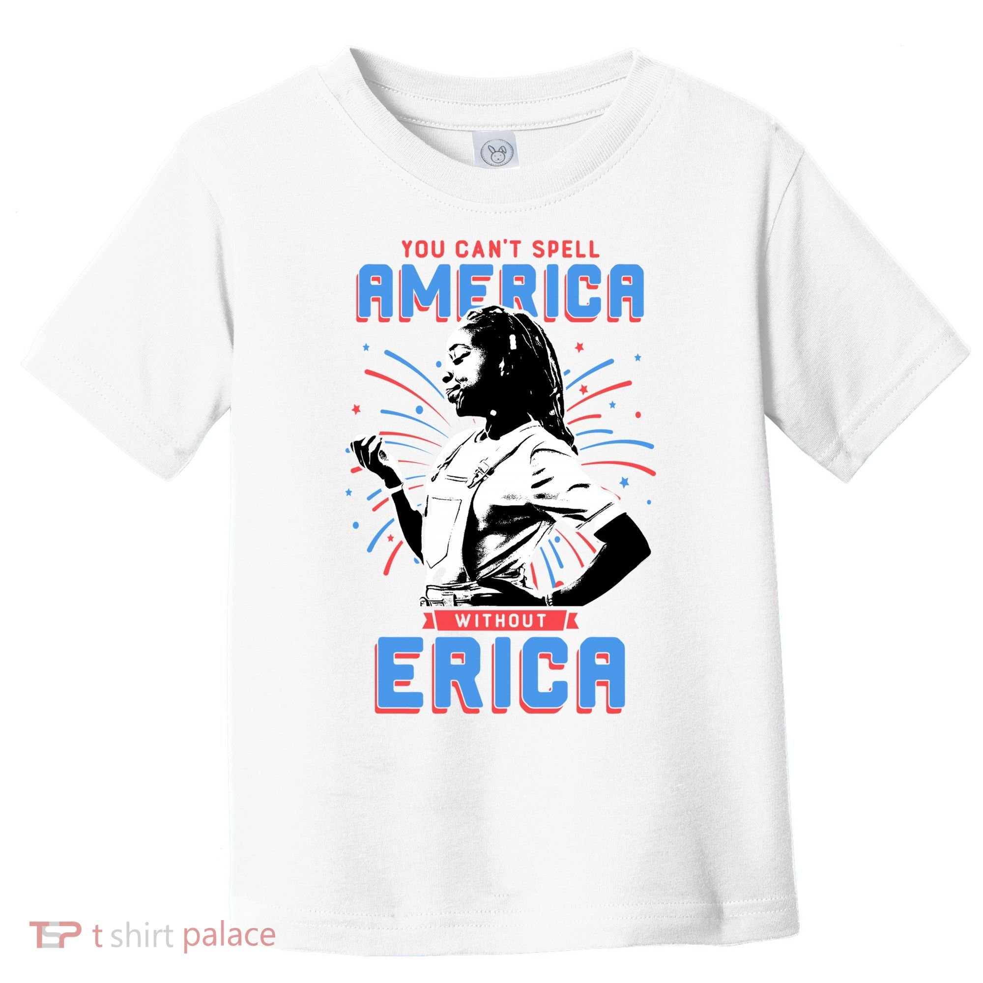 Can't Spell America Without Erica Retro Toddler T-Shirt
